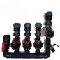 Preview: Vormontierte Einheit 4-fach, 40 - 50 mm, 1 1/2 - 2 " Magnetventile PGP Hunter ohne Box